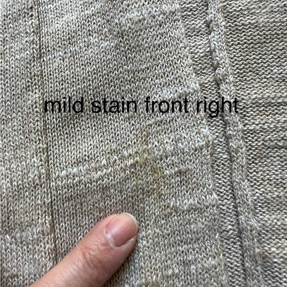 246 Eileen Fisher Organic Cotton Knit Open Front Hooded Cardigan Size S/M - Picture 17 of 17